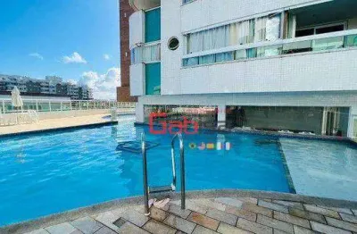***oportunidade única*** cobertura com 3 dormitórios à venda, 198 m² por r$ 1.250.000 - centro - cabo frio/rj