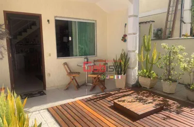 Casa com 2 dormitórios à venda, 85 m² por r$ 480.000,00 - palmeiras - cabo frio/rj