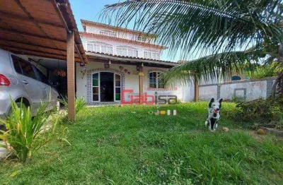 Casa com 5 dormitórios à venda, 250 m² por r$ 550.000 - peró - cabo frio/rj