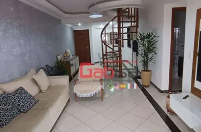 Cobertura com 3 dormitórios para alugar, 280 m² por r$ 6.500,00/mês - braga - cabo frio/rj
