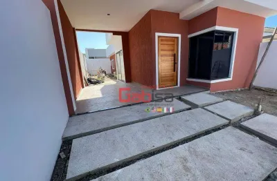 Casa com 3 dormitórios à venda, 93 m² por r$ 470.000,00 - balneário das conchas - são pedro da aldeia/rj