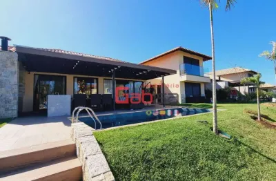 Casa com 4 dormitórios à venda, 270 m² por r$ 4.200.000,00 - marina - armação dos búzios/rj