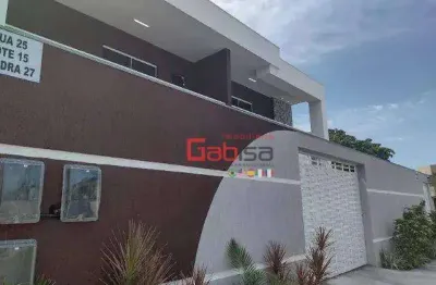 Apartamento com 2 dormitórios à venda, 62 m² por r$ 450.000 - parque burle - cabo frio/rj