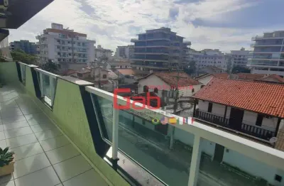 Apartamento com 3 dormitórios à venda, 118 m² por r$ 600.000,00 - braga - cabo frio/rj
