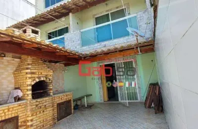 Casa com 4 dormitórios à venda, 120 m² por r$ 470.000,00 - peró - cabo frio/rj