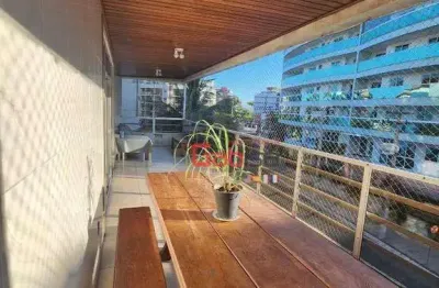 Apartamento com 3 dormitórios à venda, 243 m² por r$ 1.200.000,00 - vila nova - cabo frio/rj