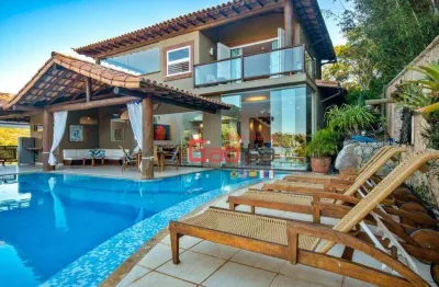 Casa com 6 dormitórios à venda, 580 m² por r$ 6.900.000,00 - ferradura - armação dos búzios/rj