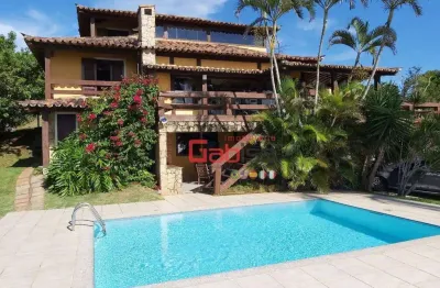 Casa com 4 dormitórios à venda, 400 m² por r$ 5.500.000,00 - joão fernandes - armação dos búzios/rj
