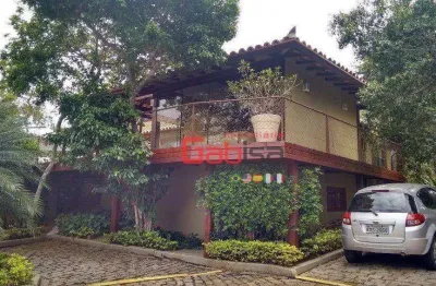 Casa com 5 dormitórios, 260 m² - venda por r$ 3.700.000,00 ou aluguel por r$ 15.260,00/mês - village de búzios - armação dos búzios/rj