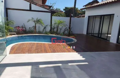 Casa com 4 dormitórios à venda, 299 m² por r$ 2.780.000,00 - geribá - armação dos búzios/rj