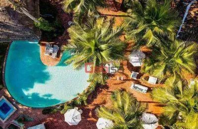 Hotel com 43 dormitórios à venda, 28000 m² por r$ 40.000.000 - manguinhos - armação dos búzios/rj