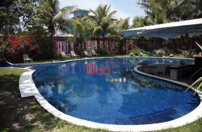 Pousada com 16 dormitórios à venda, 1500 m² por r$ 4.200.000,00 - geribá - armação dos búzios/rj
