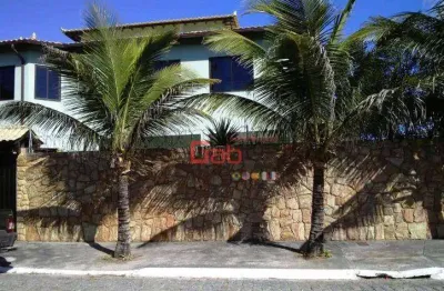 Casa com 4 dormitórios à venda, 566 m² por r$ 1.280.000,00 - foguete - cabo frio/rj