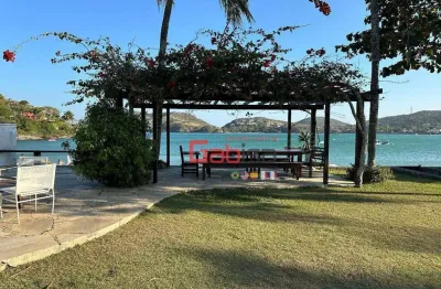 Casa com 6 dormitórios à venda, 455 m² por r$ 12.000.000,00 - praia da ferradura - armação dos búzios/rj