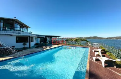 Casa com 6 dormitórios à venda, 1000 m² por r$ 15.000.000,00 - ilha da conceição - cabo frio/rj