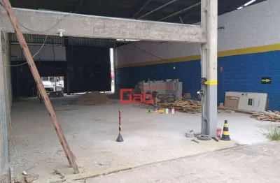 Galpão para alugar, 300 m² por r$ 10.000,00/mês - campo redondo - são pedro da aldeia/rj