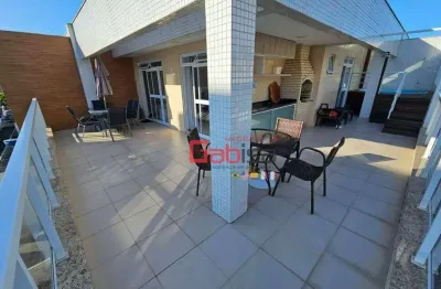 Cobertura com 3 dormitórios à venda, 180 m² por r$ 998.000,00 - braga - cabo frio/rj
