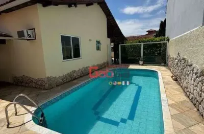 Casa com 3 dormitórios à venda, 130 m² por r$ 750.000,00 - balneário são pedro - são pedro da aldeia/rj
