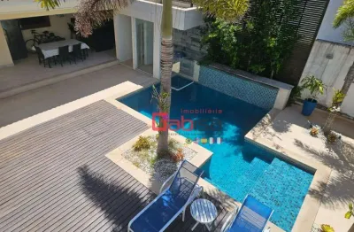 Casa com 4 dormitórios à venda, 450 m² por r$ 2.850.000,00 - novo portinho - cabo frio/rj