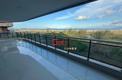 Apartamento com 3 dormitórios à venda, 220 m² por r$ 1.500.000,00 - braga - cabo frio/rj