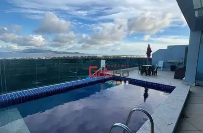 Cobertura com 3 dormitórios à venda, 620 m² por r$ 4.800.000,00 - braga - cabo frio/rj