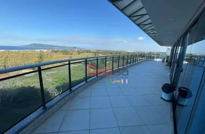 Cobertura com 4 dormitórios para alugar, 120 m² por r$ 8.000,01/mês - braga - cabo frio/rj
