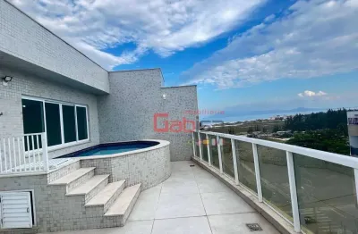 Cobertura com 4 dormitórios para alugar, 410 m² por r$ 13.463,98/ano - braga - cabo frio/rj