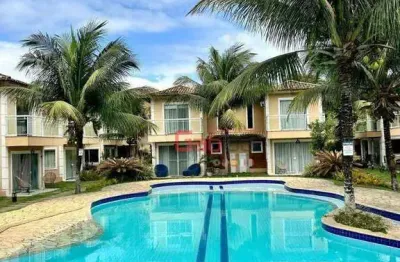 Casa com 4 suítes mobiliada pronta para airbnb, morar ou veraniar na beira mar à venda, 160 m² por r$ 680.000 - praia rasa - armação dos búzios/rj