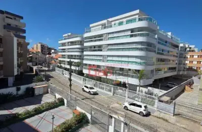 Apartamento com 2 dormitórios à venda, 75 m² por r$ 350.000,00 - praia do forte - cabo frio/rj