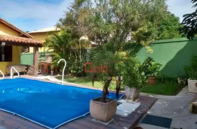 Casa com 4 dormitórios, 505 m² - venda por r$ 450.000,00 ou aluguel por r$ 3.300,01 - praia do sudoeste - são pedro da aldeia/rj