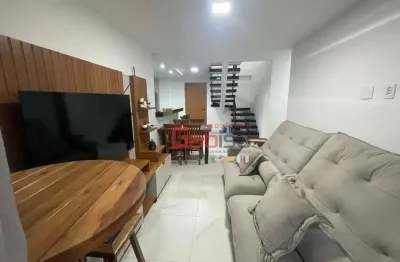 Cobertura com 3 dormitórios à venda, 143 m² por r$ 760.000,00 - nova são pedro - são pedro da aldeia/rj