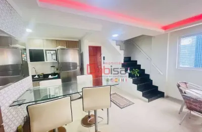 Cobertura com 4 dormitórios à venda, 141 m² por r$ 1.050.000,00 - braga - cabo frio/rj