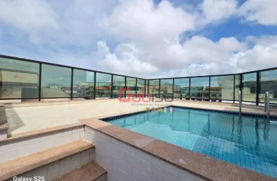 Cobertura com 5 dormitórios para alugar, 240 m² por r$ 12.000,00/mês - algodoal - cabo frio/rj