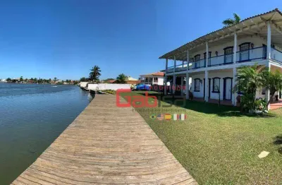 Casa com 7 dormitórios, 2400 m² - venda por r$ 2.500.000,00 ou aluguel por r$ 16.000,01/mês - ogiva - cabo frio/rj