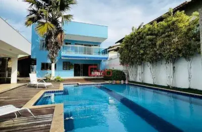 Casa com 6 dormitórios à venda, 361 m² por r$ 3.900.000,00 - foguete - cabo frio/rj