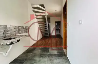 Cobertura para venda em santo andré, vila pires, 2 dormitórios, 1 suíte, 1 banheiro, 1 vaga