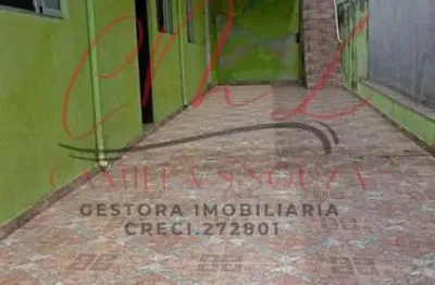 Casa para venda em mauá, jardim mauá, 2 dormitórios, 1 banheiro, 1 vaga