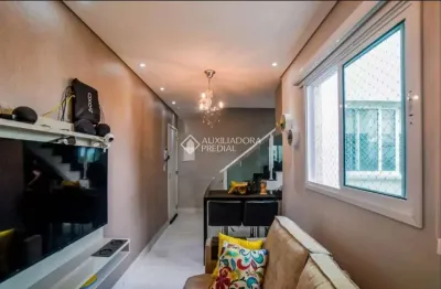 Cobertura com 2 quartos à venda na rua juquiá, 177, paraíso, santo andré, 107 m2 por r$ 535.000