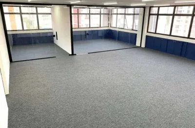 Sala comercial para alugar na rua laplace, 96, brooklin paulista, são paulo, 130 m2 por r$ 6.500