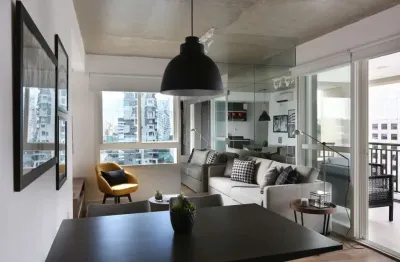 Apartamento com 1 quarto para alugar na rua jean peltier, 311, cidade monções, são paulo, 63 m2 por r$ 4.800