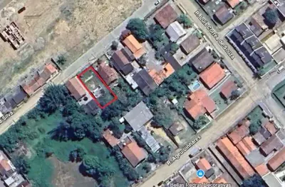 Terreno à venda na francisca dos santos souza, 943, humaitá de cima, tubarão, 494 m2 por r$ 350.000