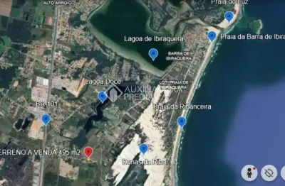 Terreno à venda na vereador vinicius luiz borges, 12345, arroio rosa, imbituba, 495 m2 por r$ 160.000