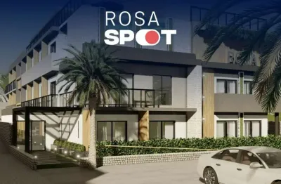 Apartamento com 1 quarto à venda na pau brasil, 888888, praia do rosa, imbituba, 49 m2 por r$ 475.000