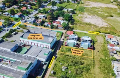 Terreno à venda na vilson de souza, 001, ambrósio, garopaba, 885 m2 por r$ 950.000
