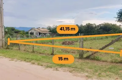 Terreno à venda na camilia couto silveira, 10, ibiraquera, imbituba, 617 m2 por r$ 450.000