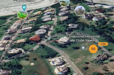 Terreno em condomínio fechado à venda na av. gov. celso ramos, 56, canto da praia, itapema, 490 m2 por r$ 6.650.000