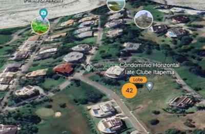 Terreno em condomínio fechado à venda na av. gov. celso ramos, 42, canto da praia, itapema, 490 m2 por r$ 6.175.000