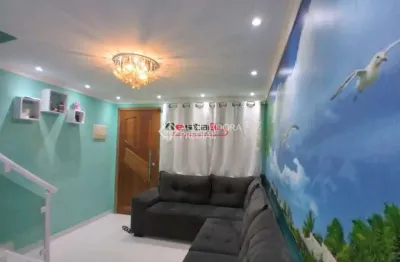 Casa em condomínio fechado com 2 quartos à venda na estrada do pedroso, 1340, jardim santo andré, santo andré, 70 m2 por r$ 280.000