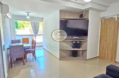 Apartamento 3 quartos, suíte, sol da manhã, 77m², em jardim camburi.