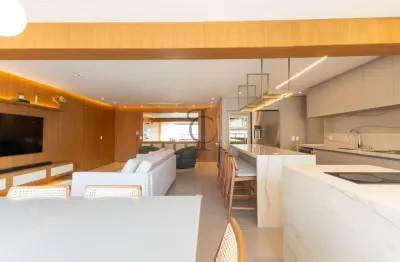 Apartamento tipo para venda em moema com 3 quartos, sendo 3 suítes, 153m²